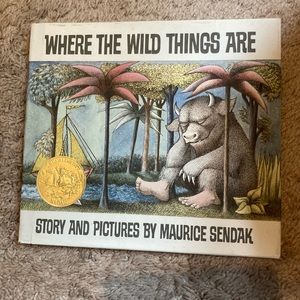 Where the wild things are hardcover book with sleeve cover